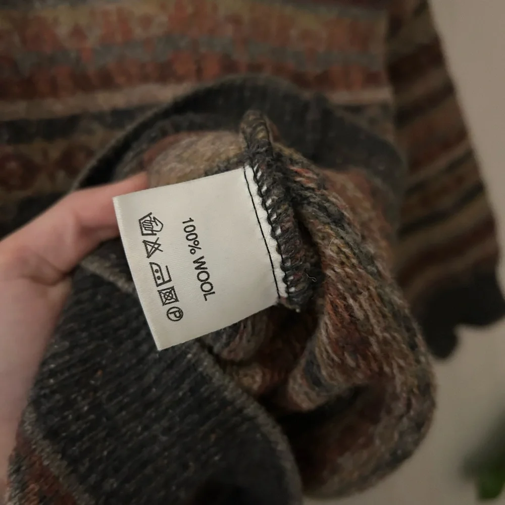 Blarneys Woollen Mills XXL Fair Isle Wool Sweater Grandpa Core Ireland